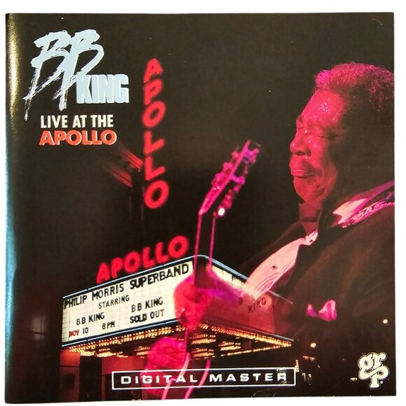 B.B. King Live At The Apollo Music Blues CD 37749cd - Picture 1 of 2